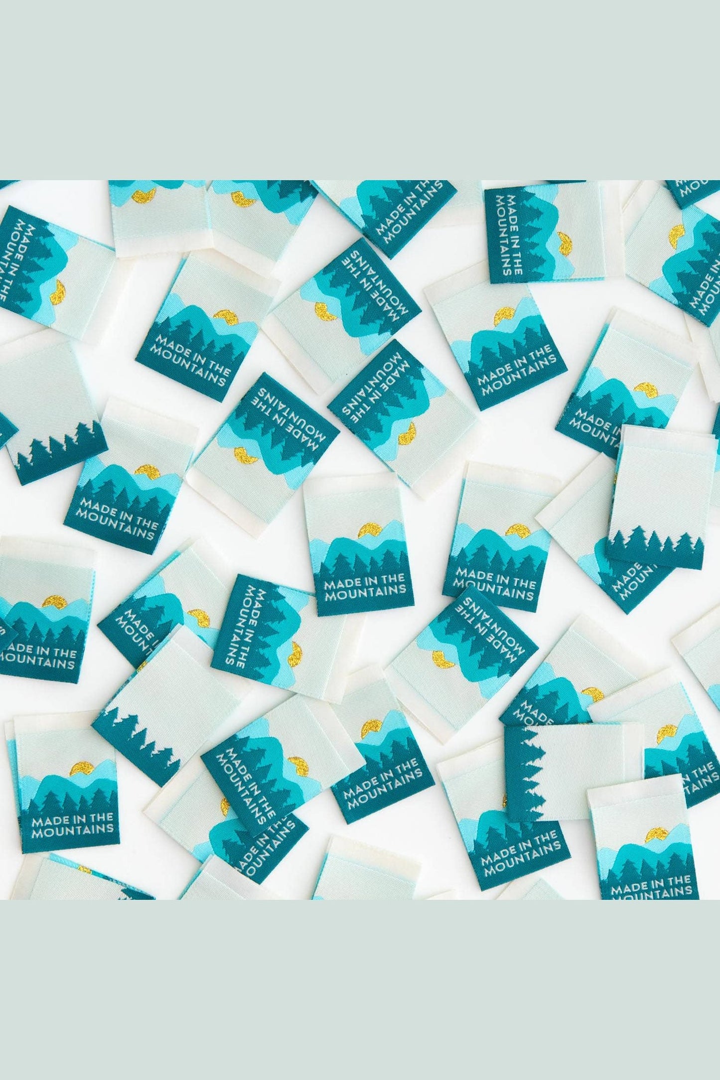 Made in the Mountains - Sewing Woven Label by Sarah Hearts