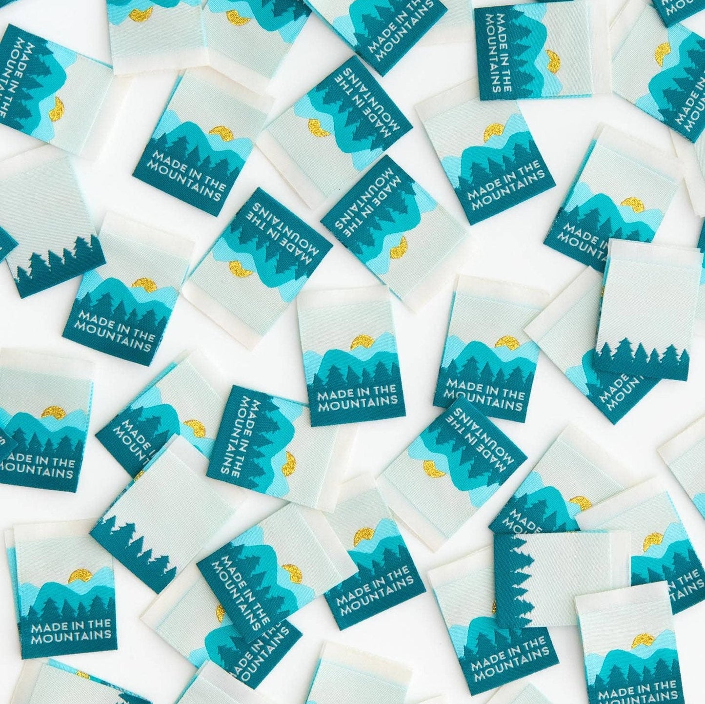 Made in the Mountains - Sewing Woven Label by Sarah Hearts