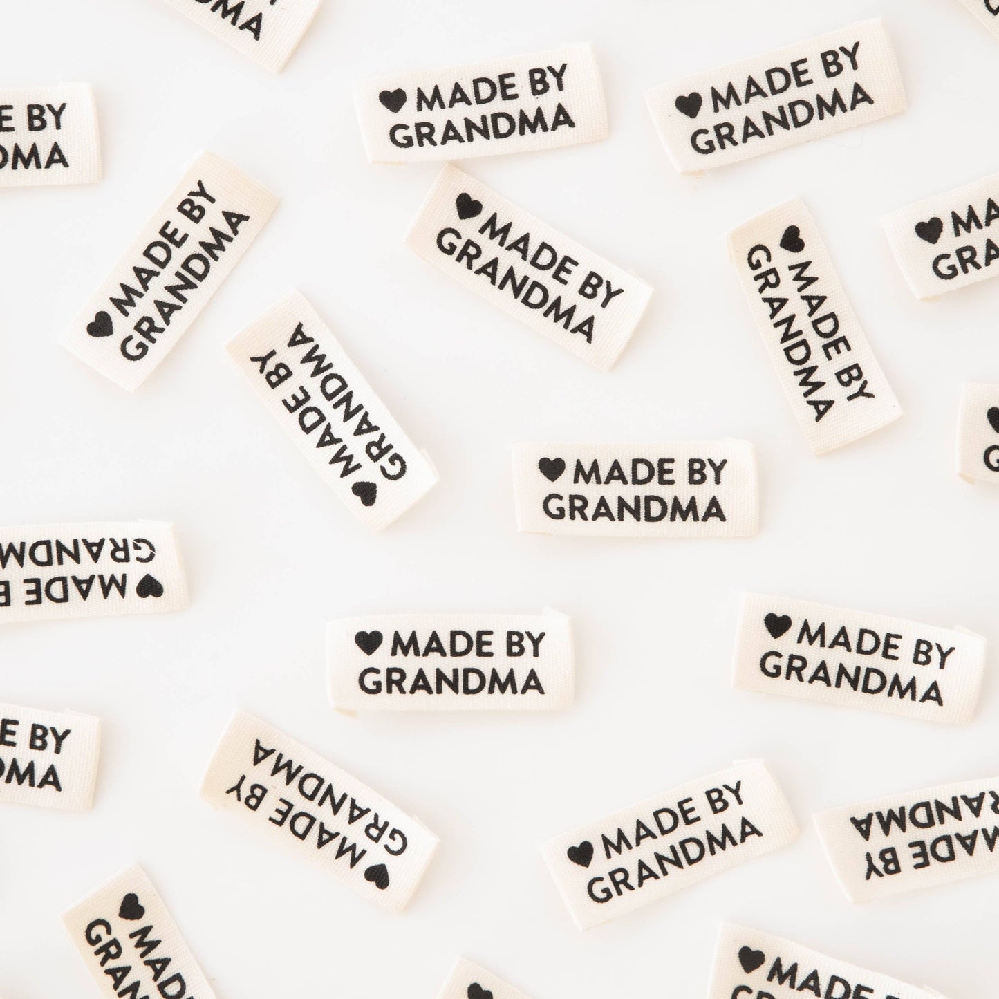 Made by Grandma - Organic Cotton Sewing Labels