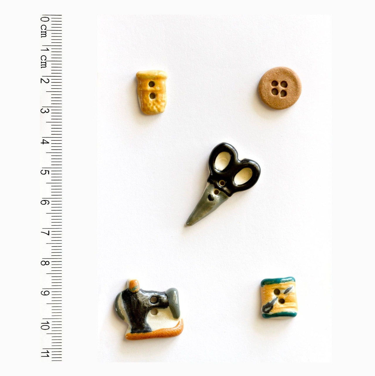 Sewing Set Buttons (Set of 5)