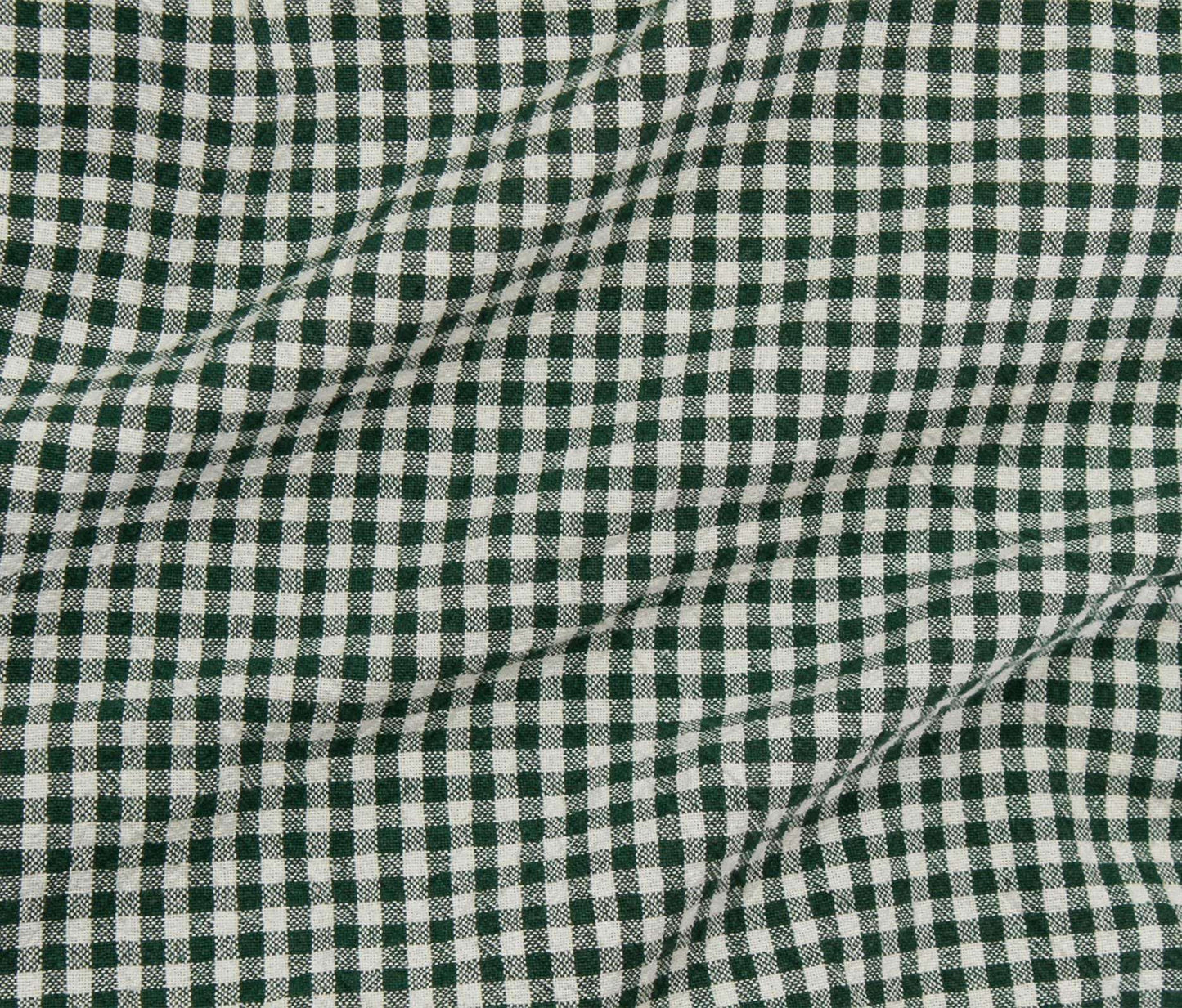 Organic Gingham - Pine Tree (Per ½ Meter)