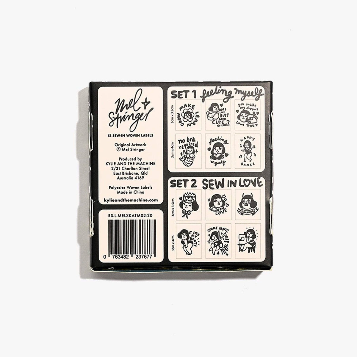 Sew-In Love + Feeling Yourself - Mel Stringer x KATM Woven Label Collab