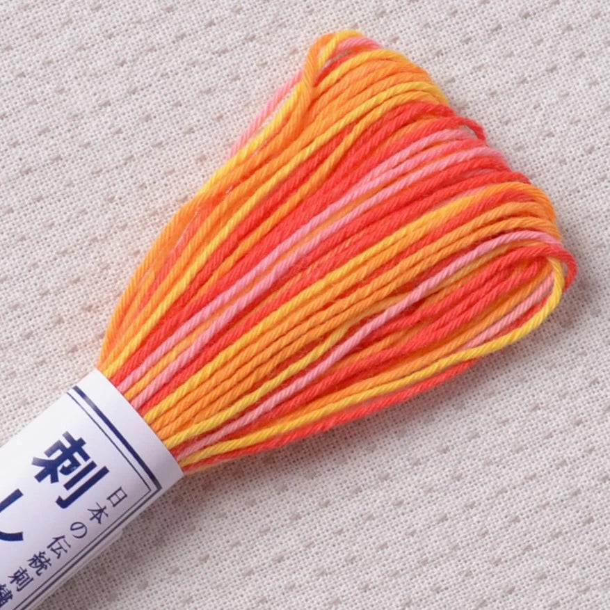 Olympus Sashiko Thread Variegated - 20 Meter Skeins