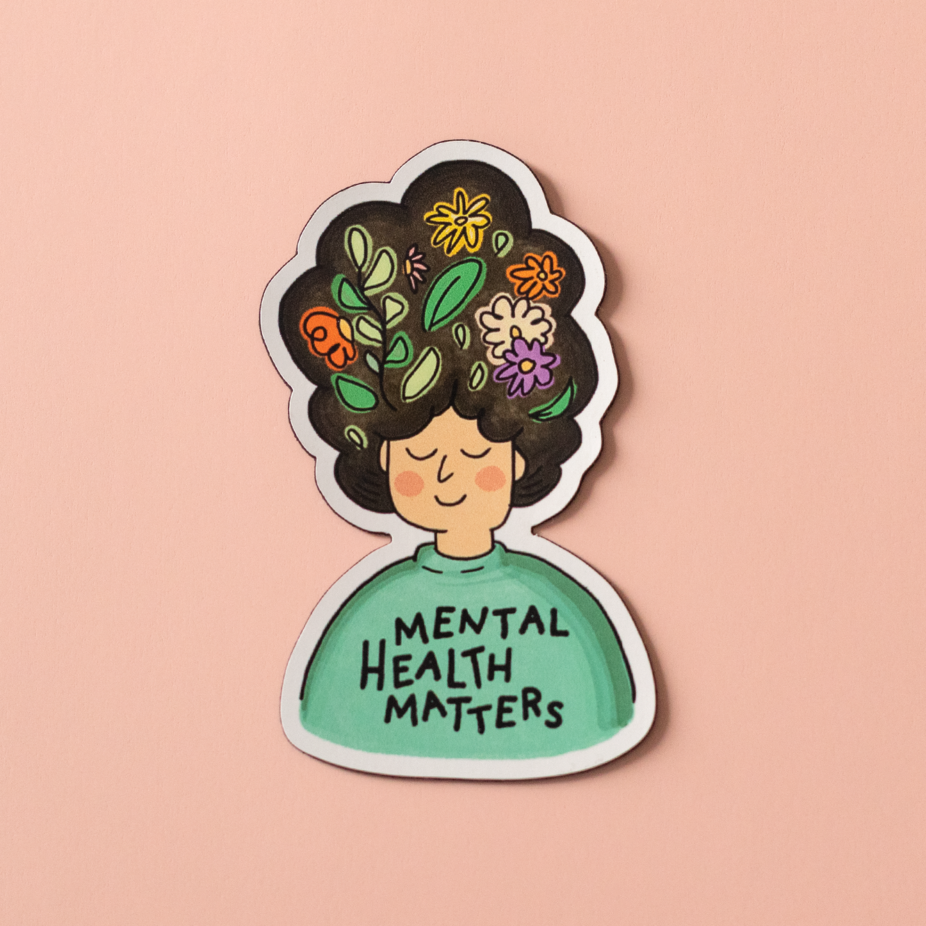Mental Health Matters Vinyl Sticker