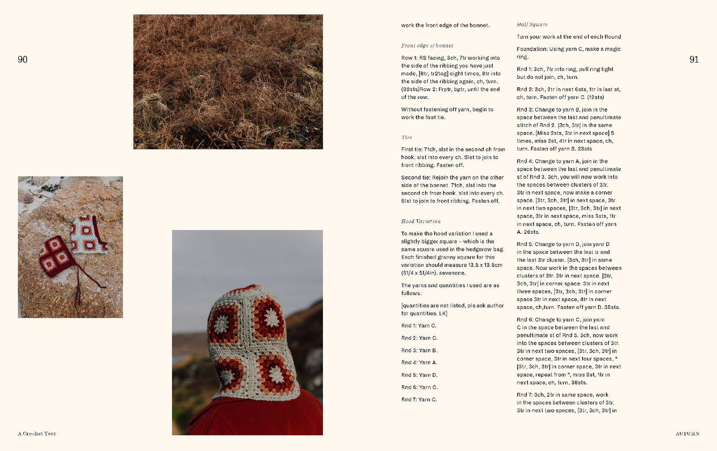 A Crochet Year: 20 Striking and Seasonal Projects by Zoë Curtis