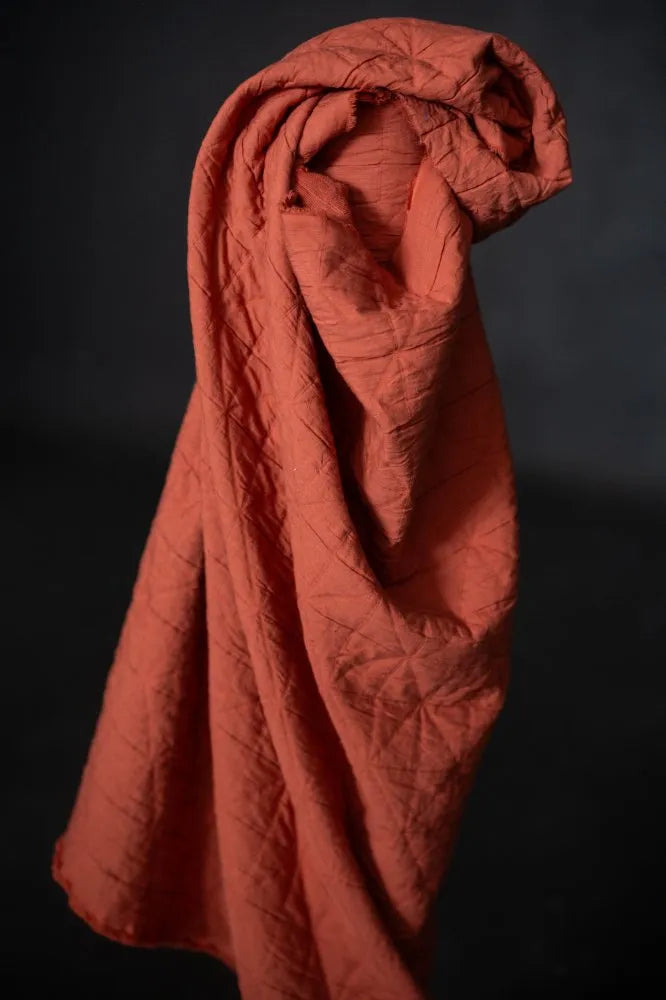 Orange Spritz Jacquard Cotton - Merchant & Mills (Per ½ Meter)