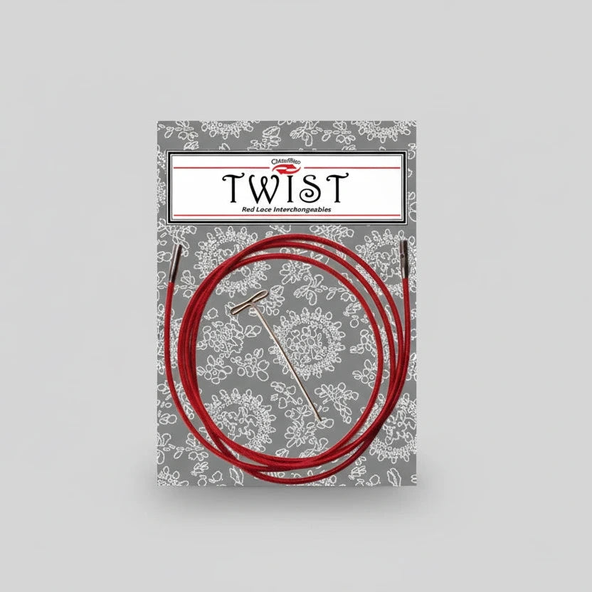 ChiaoGoo TWIST Red Cables – Mini - Small - Large