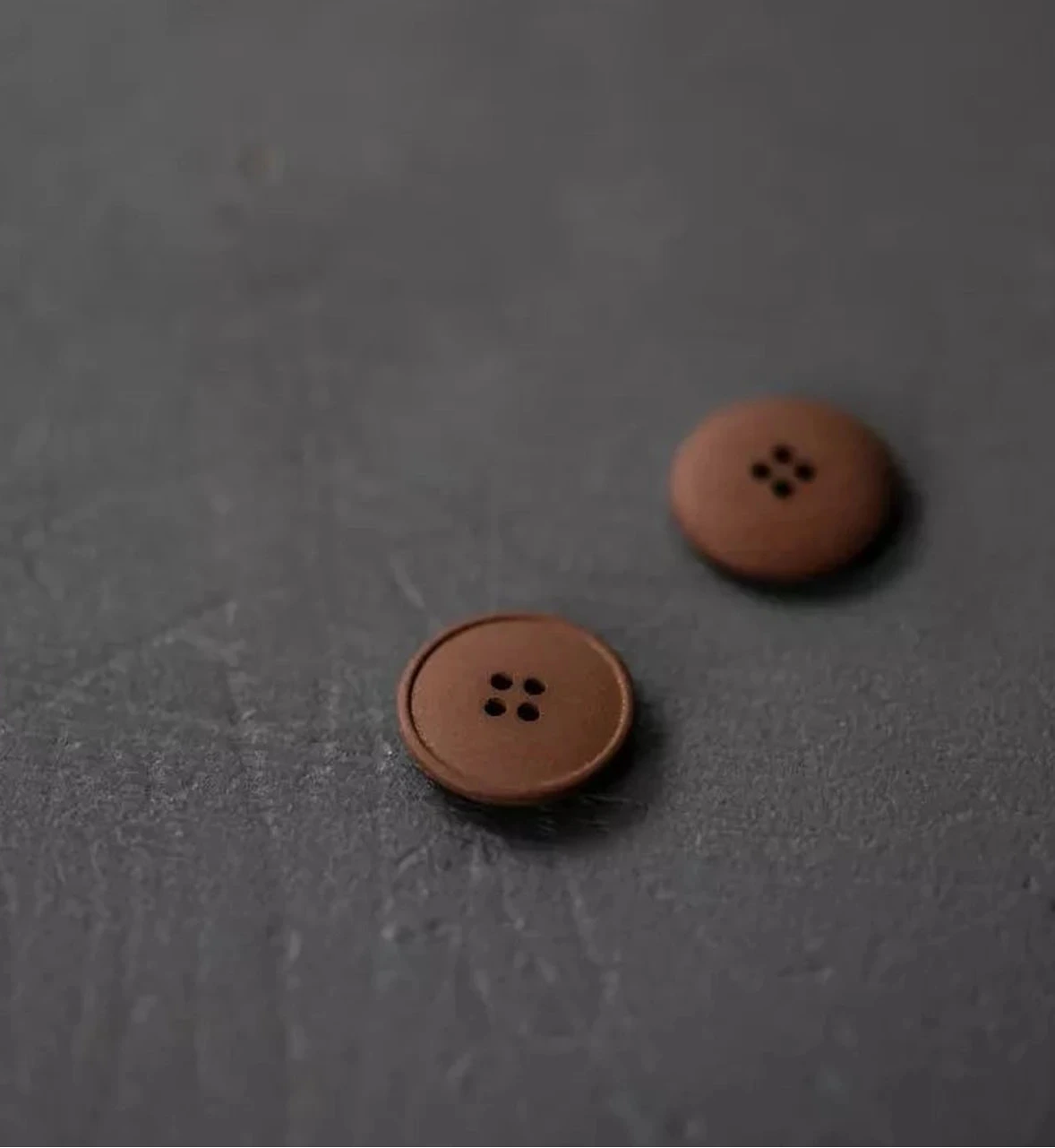 Tabacco Hemp Buttons (15mm or 20mm) - Mechant & Mills