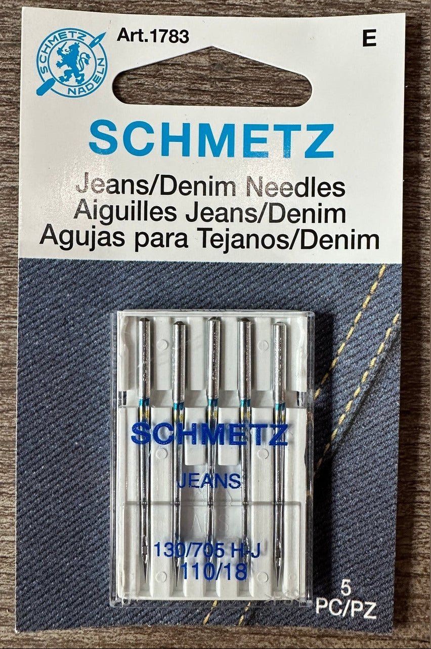 Schmetz Denim / Jeans Needles 110/18 – 5 Pack