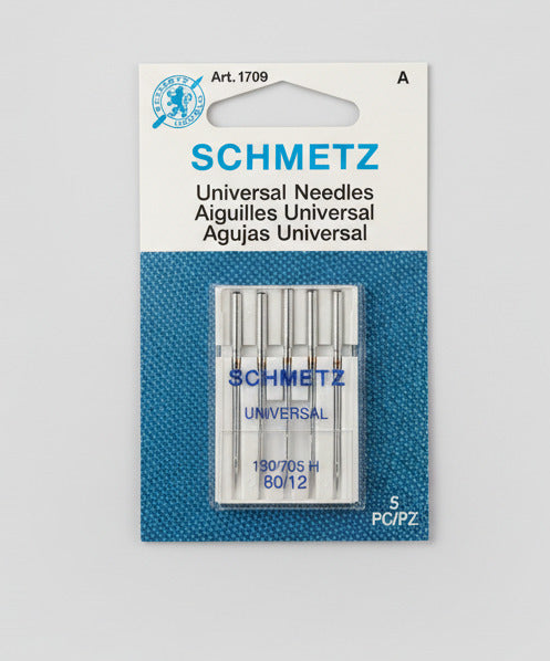 Schmetz Universal Needles 80/12 - 5 Pack