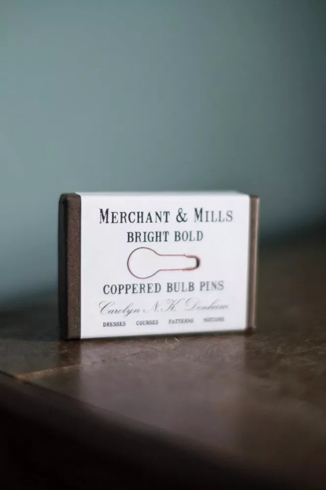 Coppered Bulb Pins by Merchant & Mills