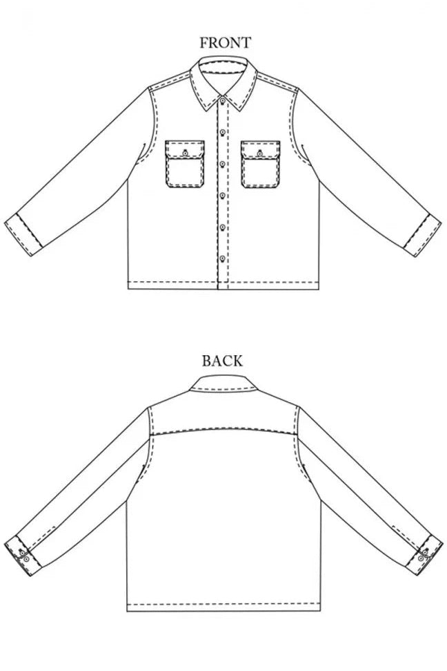 The Arbor Shirt (Paper Pattern) - Merchant & Mills