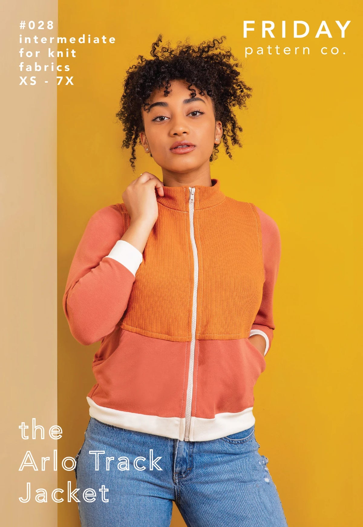 Arlo Track Jacket - Sizes XS-7X- Friday Pattern Company
