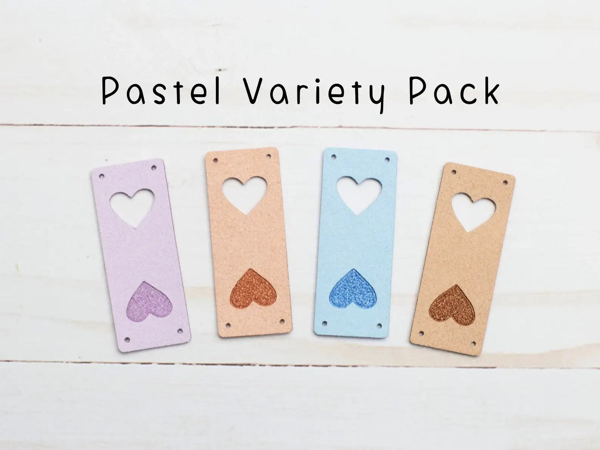 Heart | Fold Over Tags