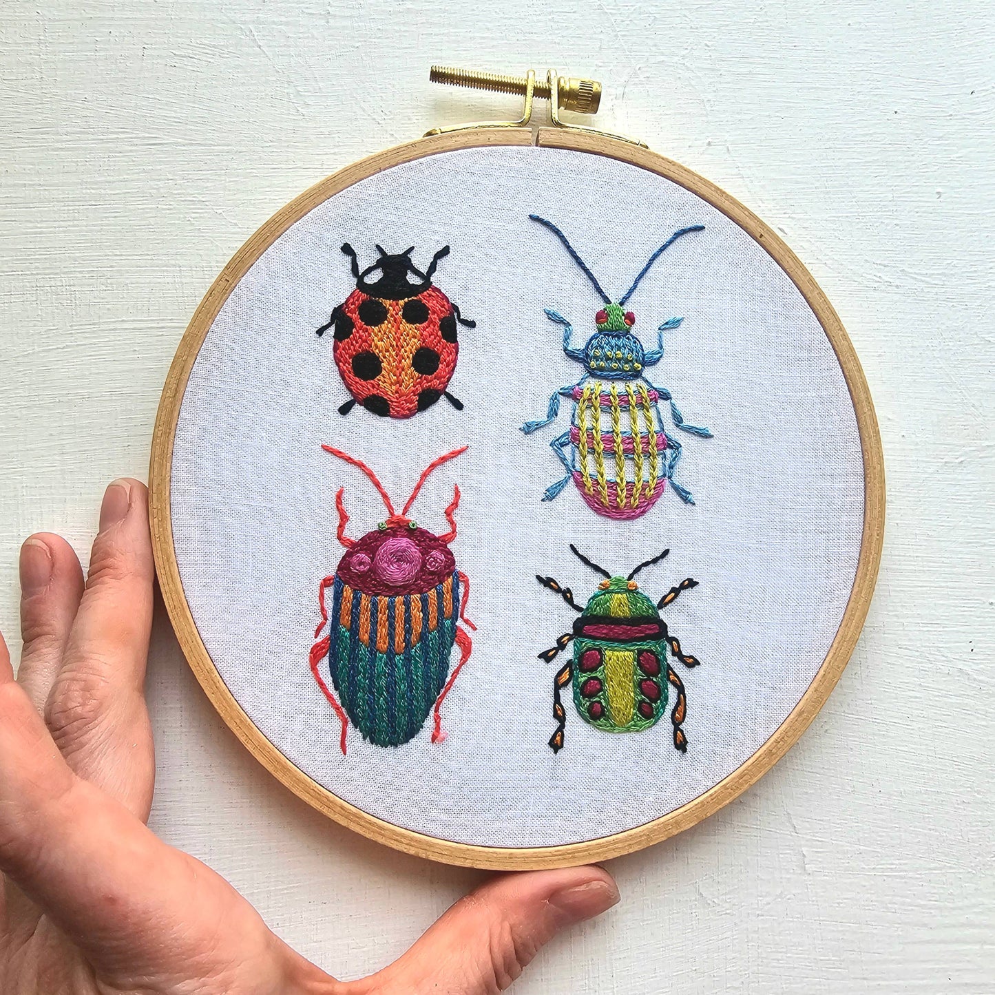 Beetle Collection - Embroidery Kit