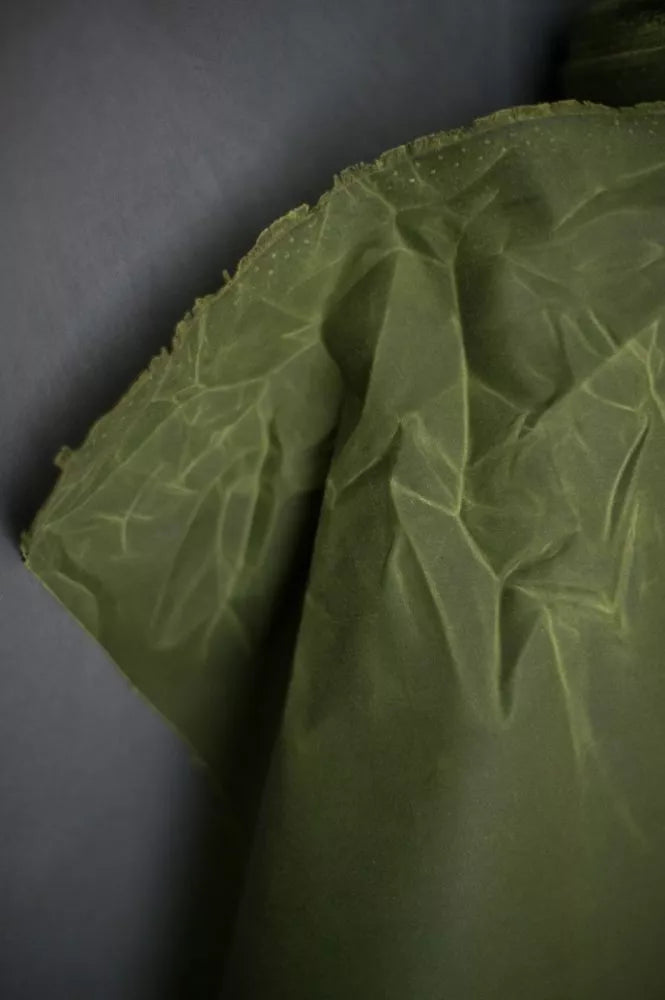 Grass Organic Cotton Oilskin - Merchant & Mills (Per ½ Meter)