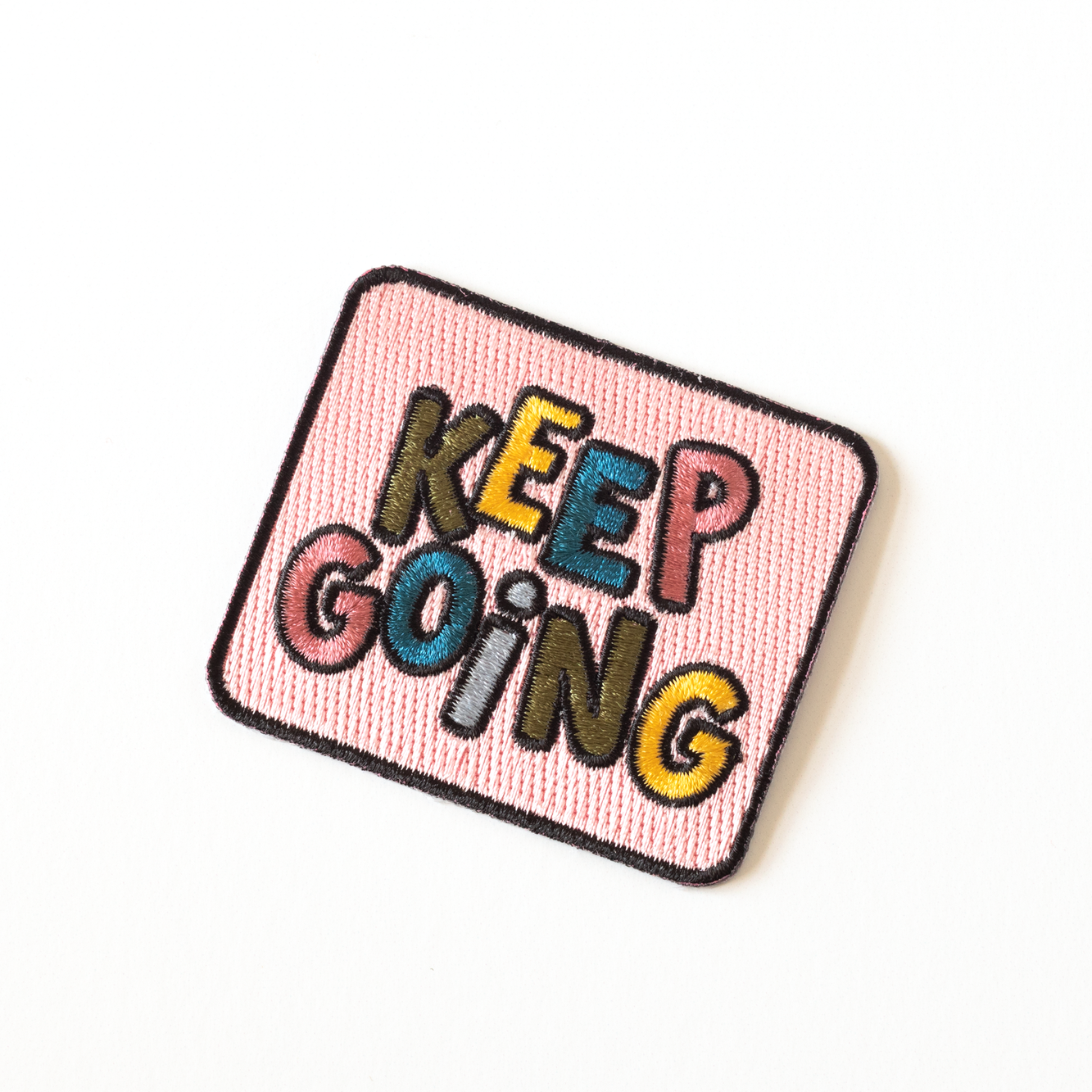 Keep Going Iron-On Patch