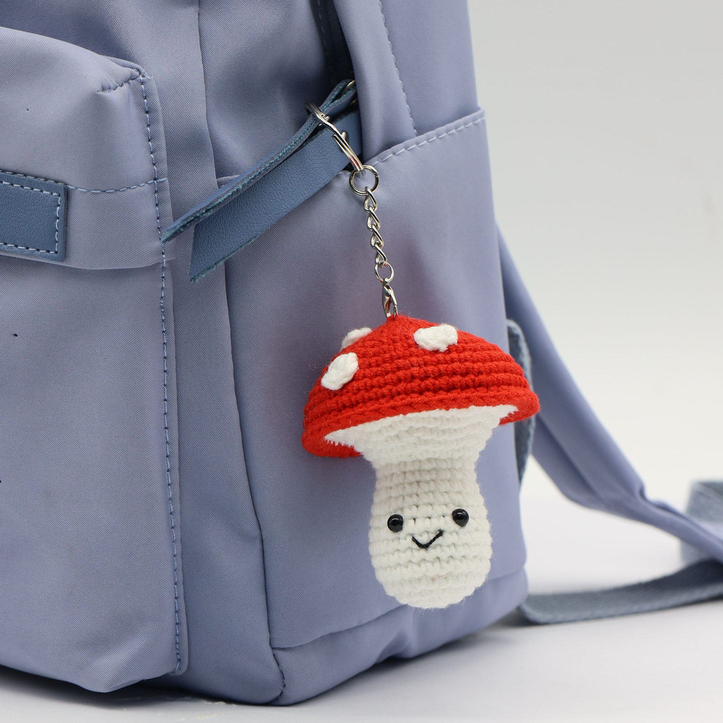 Mini Mushroom Keyring - DIY Crochet Kit