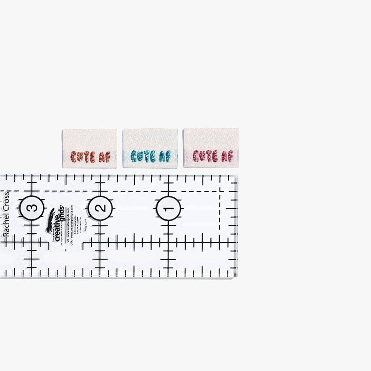 Cute AF! Woven Labels by KATM