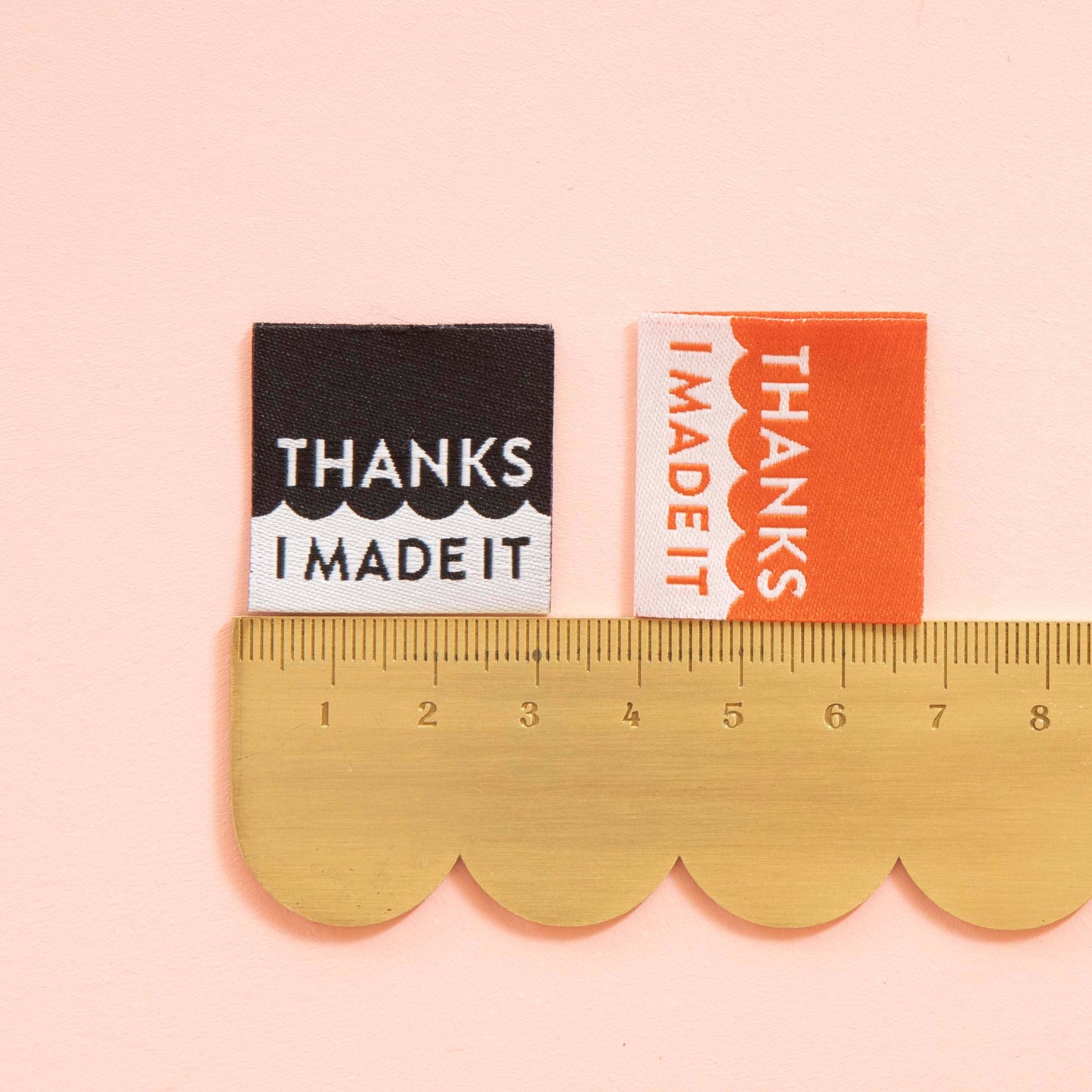 Thanks I Made It - Sewing Woven Label by Sarah Hearts
