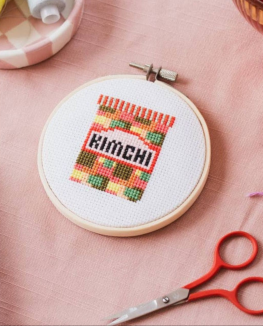 Kimchi Cross Stitch Kit