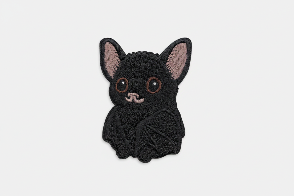 Adorable Baby Bat Iron-on Patch