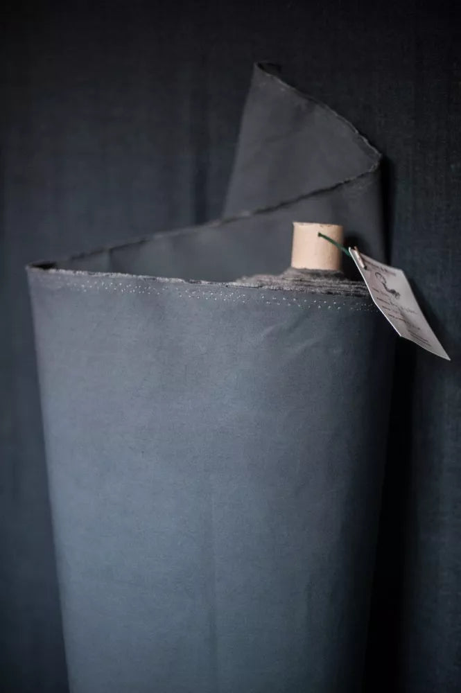 Dry Organic Cotton Oilskin (Urban Grey) - Merchant & Mills (Per ½ Meter)