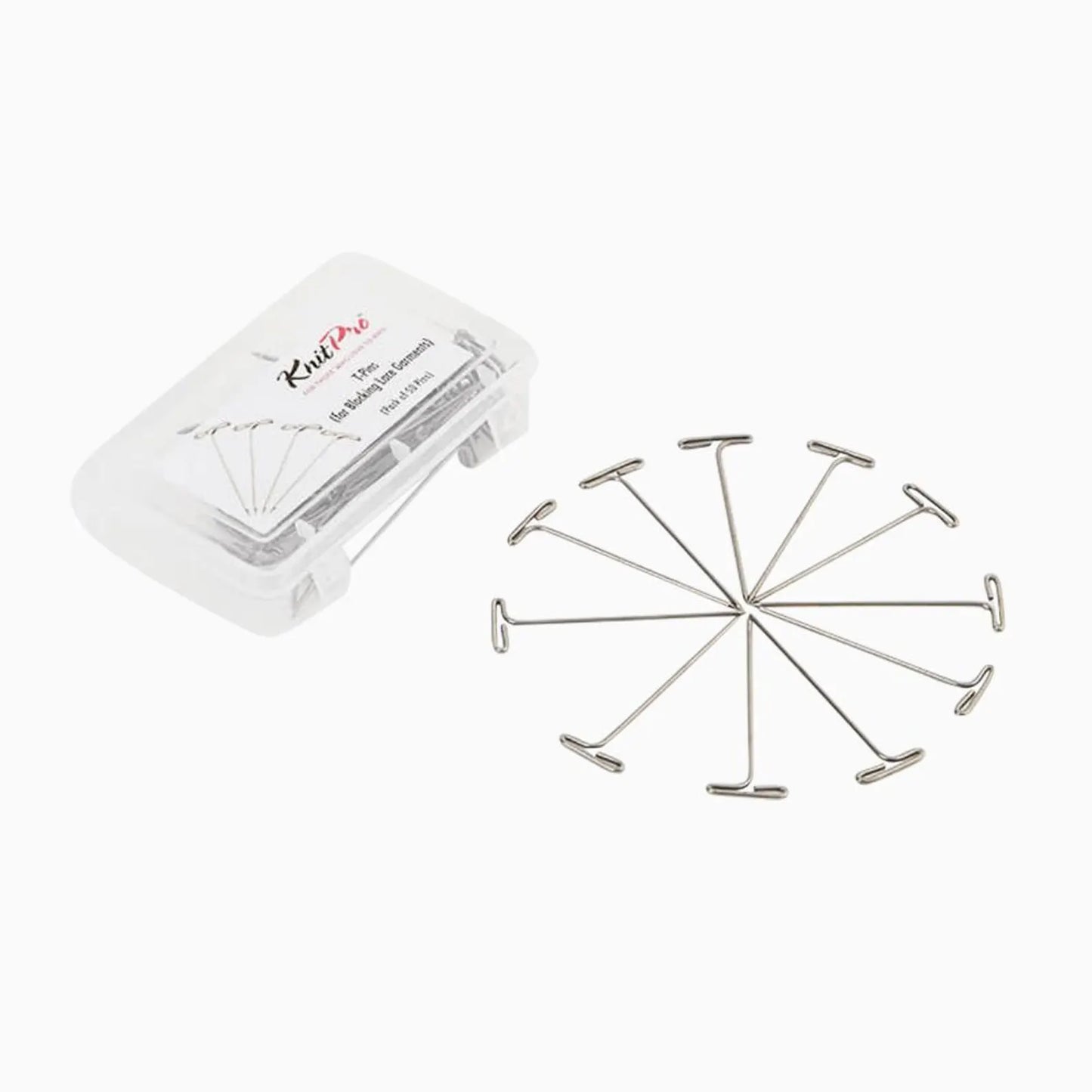 KnitPro T-Pins For Blocking (50 Pins)