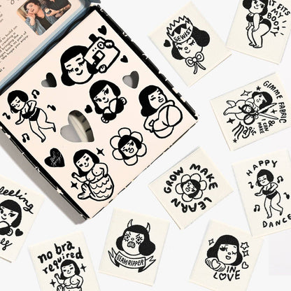 Sew-In Love + Feeling Yourself - Mel Stringer x KATM Woven Label Collab