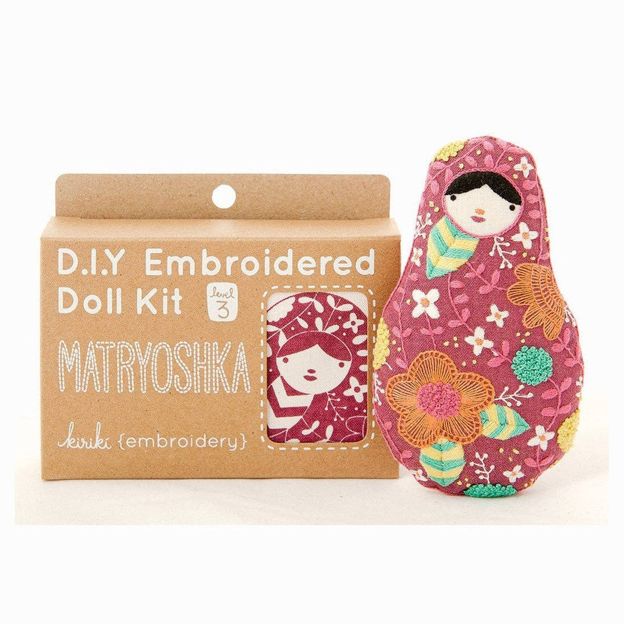 Matryoshka (Level 3) - Embroidery Kit