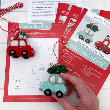 Driving Home - Needle Felting Kit