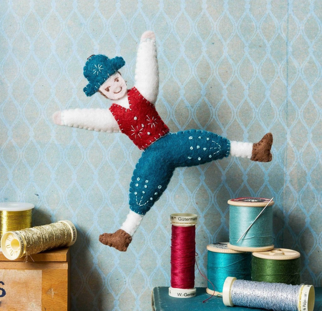 12 Days of Christmas Felt Kit By Corinne Lapierre