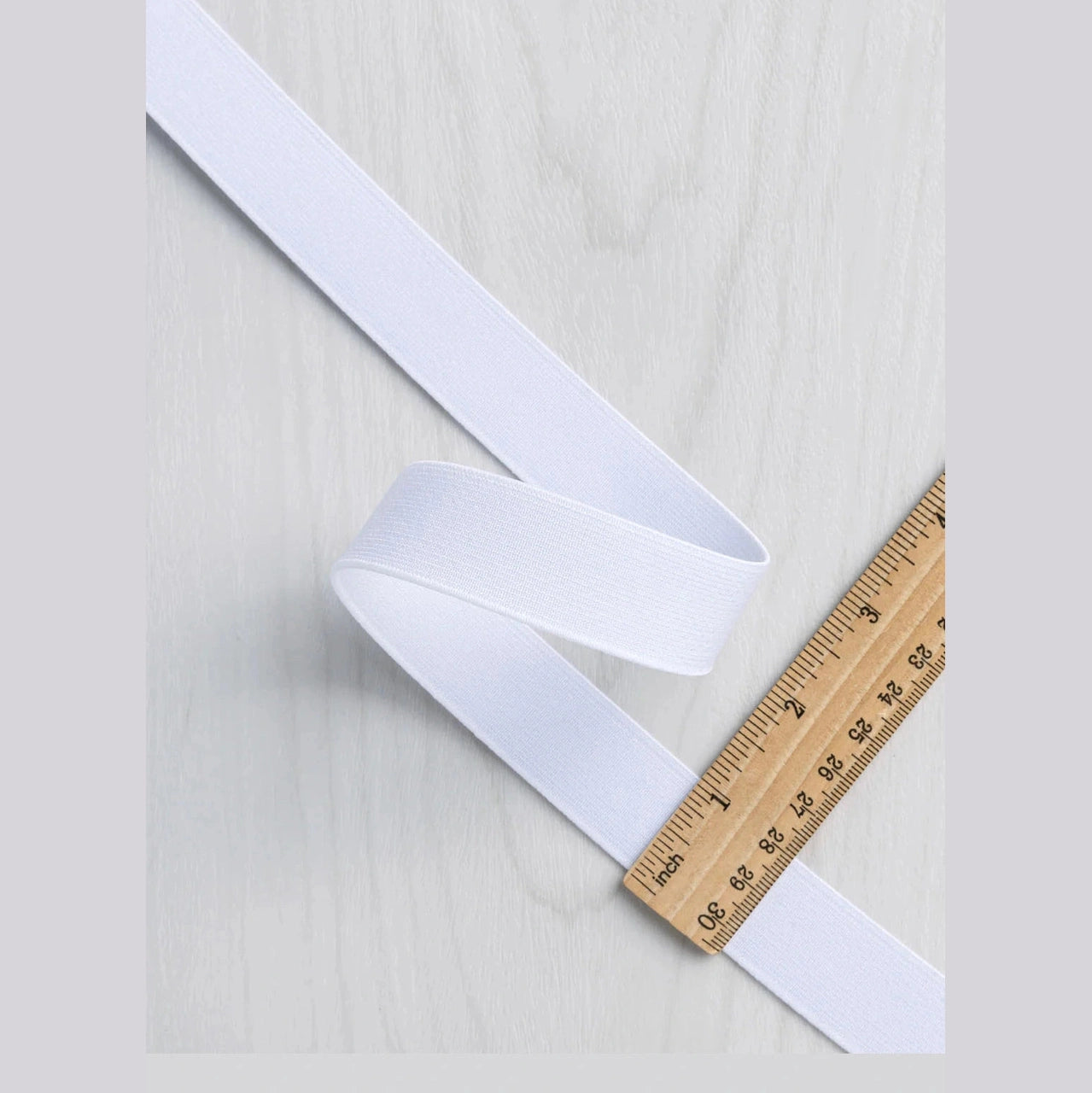 No Roll Woven Elastic - Various Widths - (Per ½ Meter)