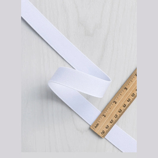 No Roll Woven Elastic - Various Widths - (Per ½ Meter)