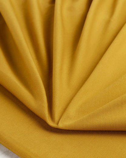 10oz Organic Cotton Stretch Bull Denim - Marigold (Per ½ Meter)