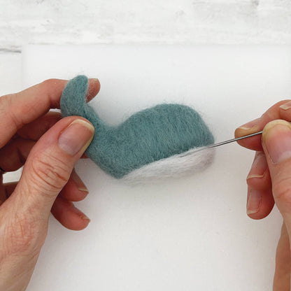 Whale - Needle Felting Kit