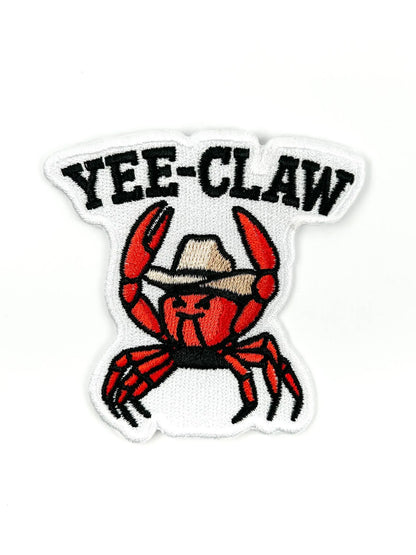 Yee-Claw - Embroidered Iron On Patch