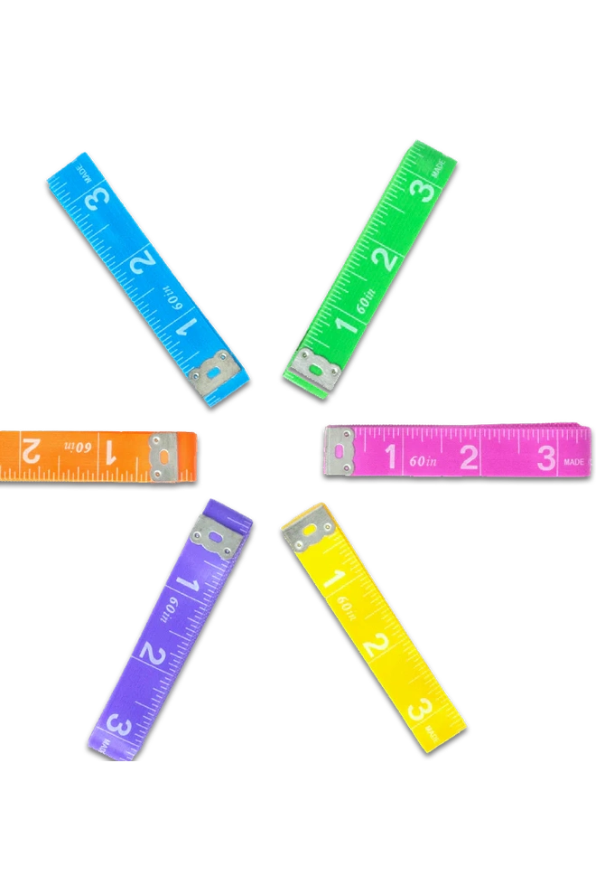 60" Tape Measure - Assorted Colours