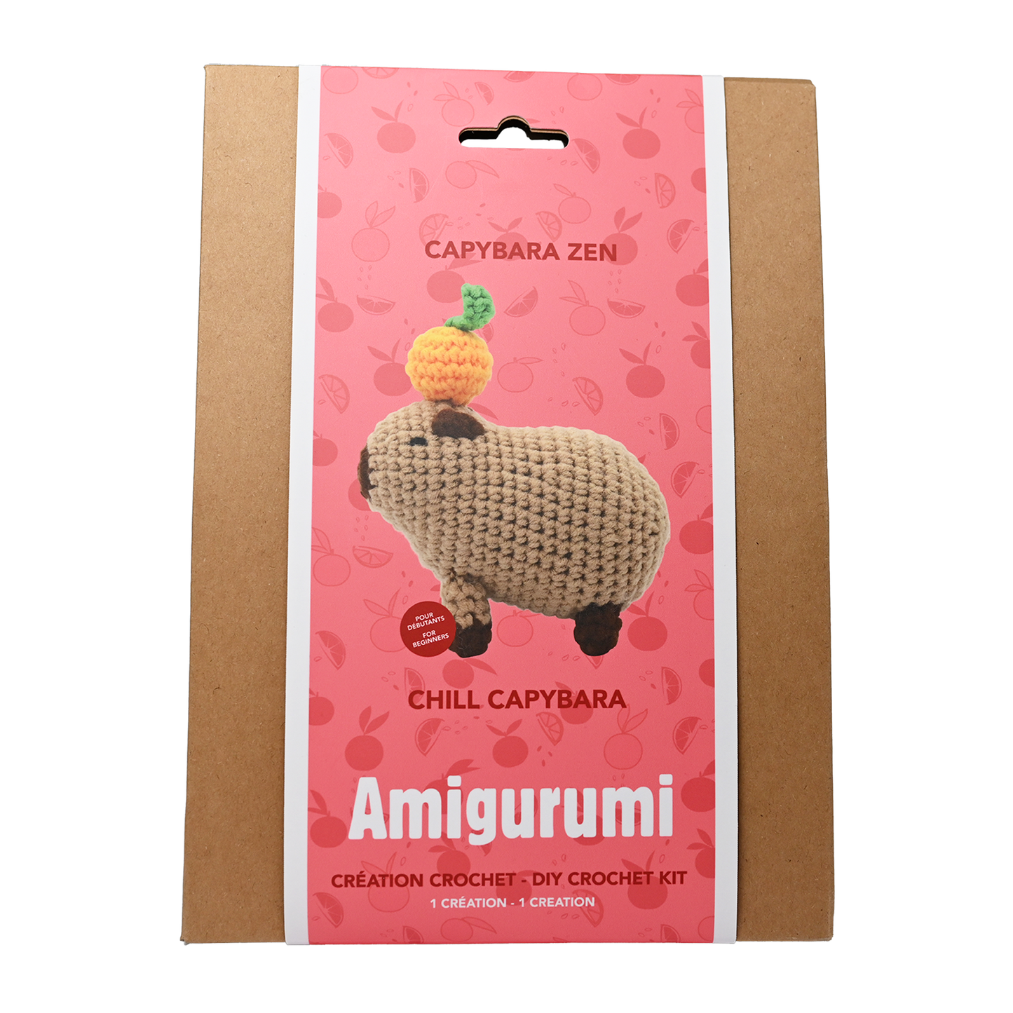 Chill Capybara - DIY Crochet Kit