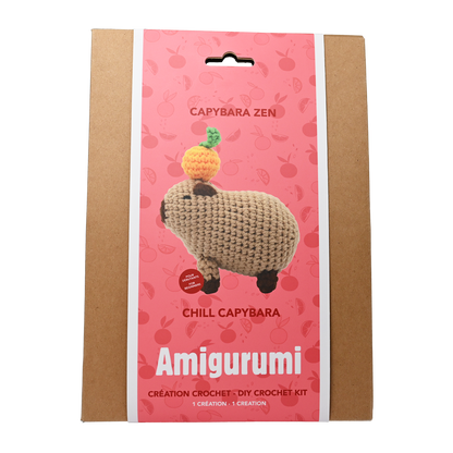 Chill Capybara - DIY Crochet Kit