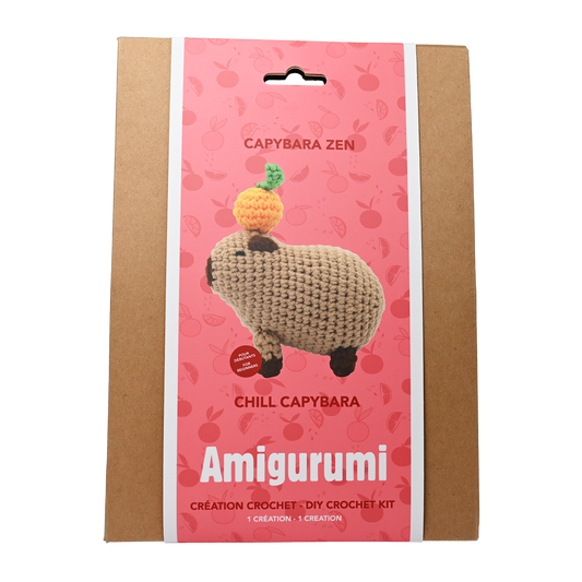 Chill Capybara - DIY Crochet Kit