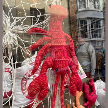Lobster Knitting Kit by Sincerely Louise