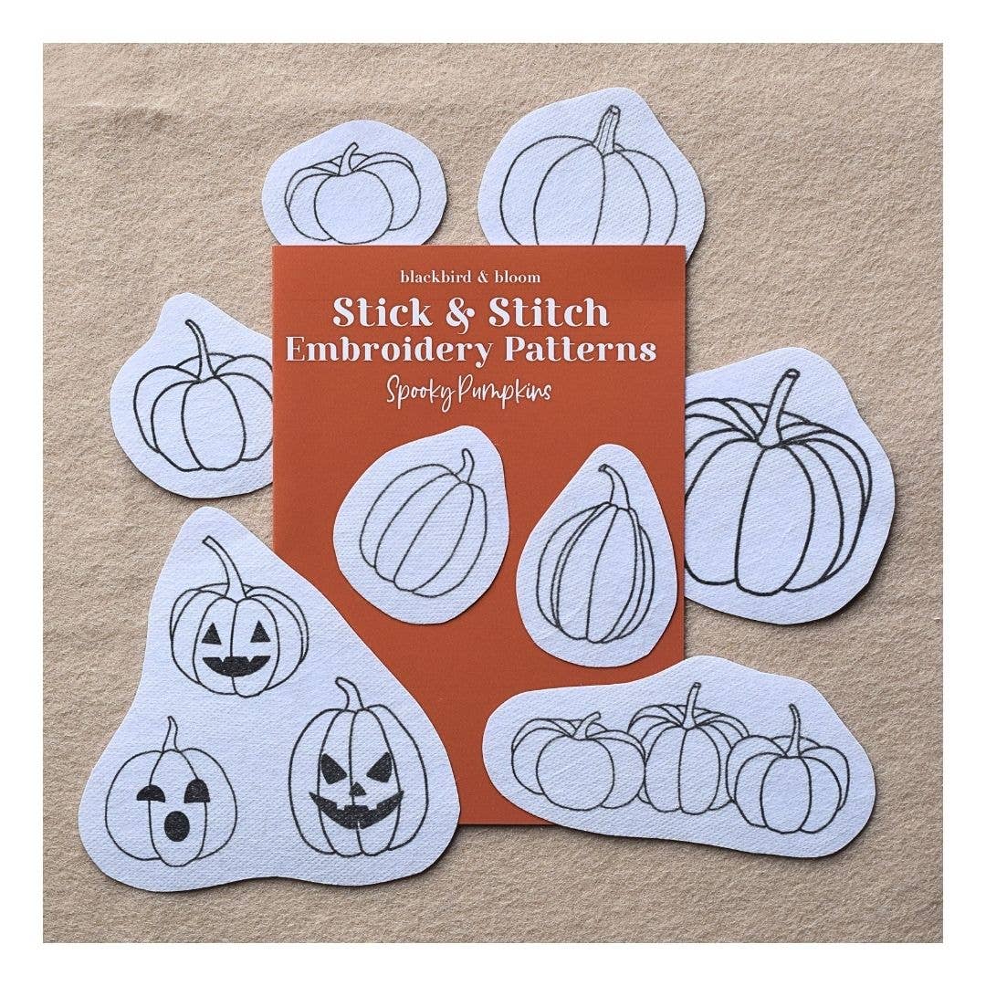 Stick & Stitch Embroidery Packs by Blackbird & Bloom
