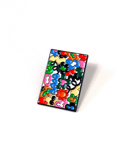 Jungley Flowers Magnet - Needle Minder (Enamel Pin)