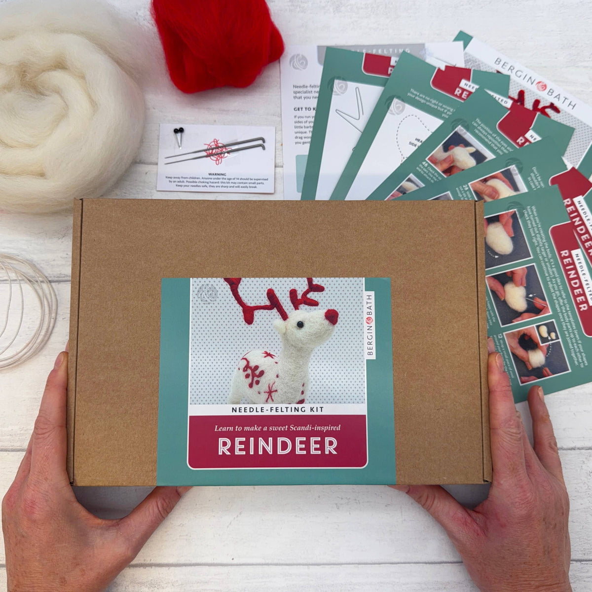 Reindeer - Needle Felting Kit