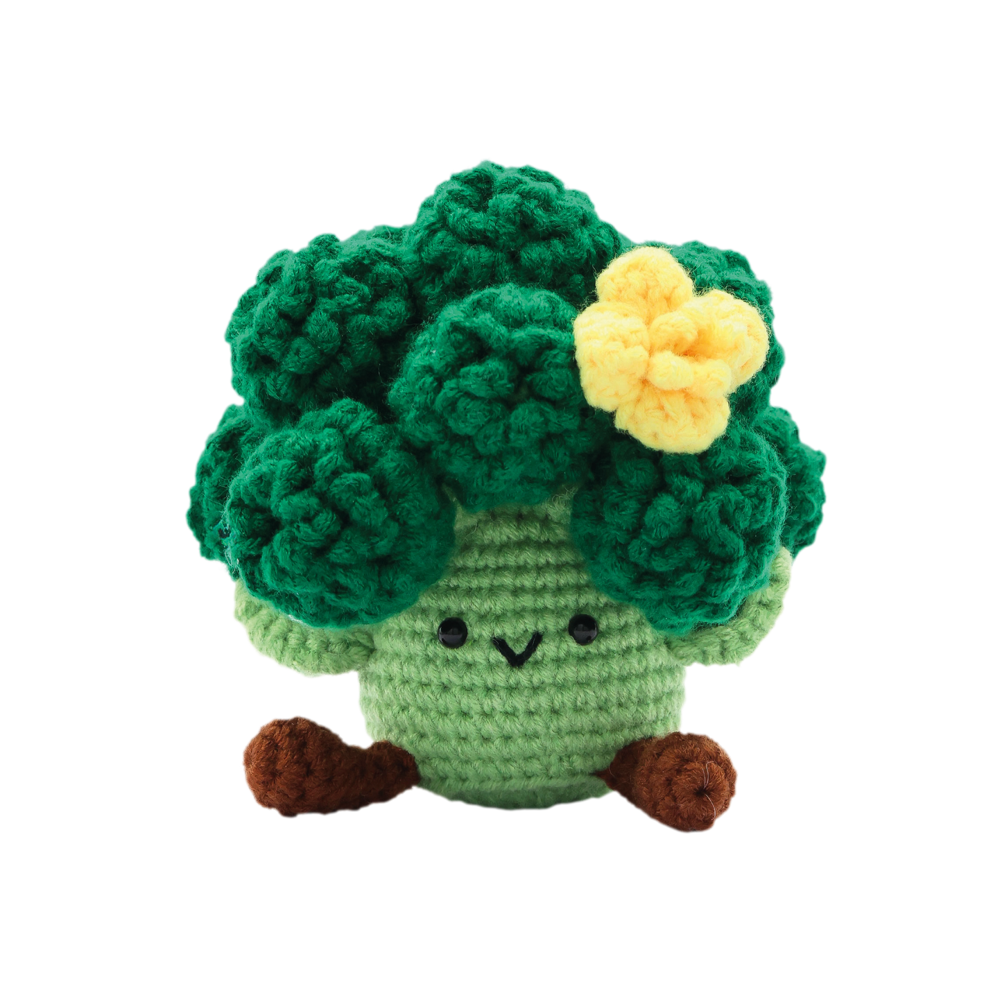 Mini Brocoli Buddy - DIY Crochet Kit