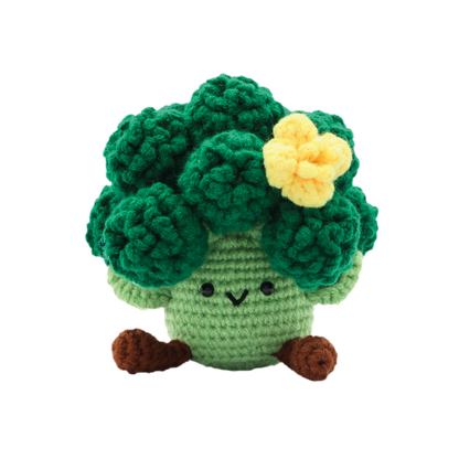 Mini Brocoli Buddy - DIY Crochet Kit