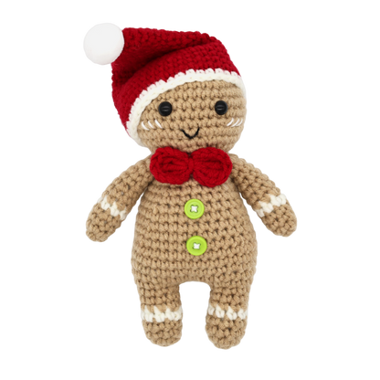 Gingerbread Man - DIY Crochet Kit