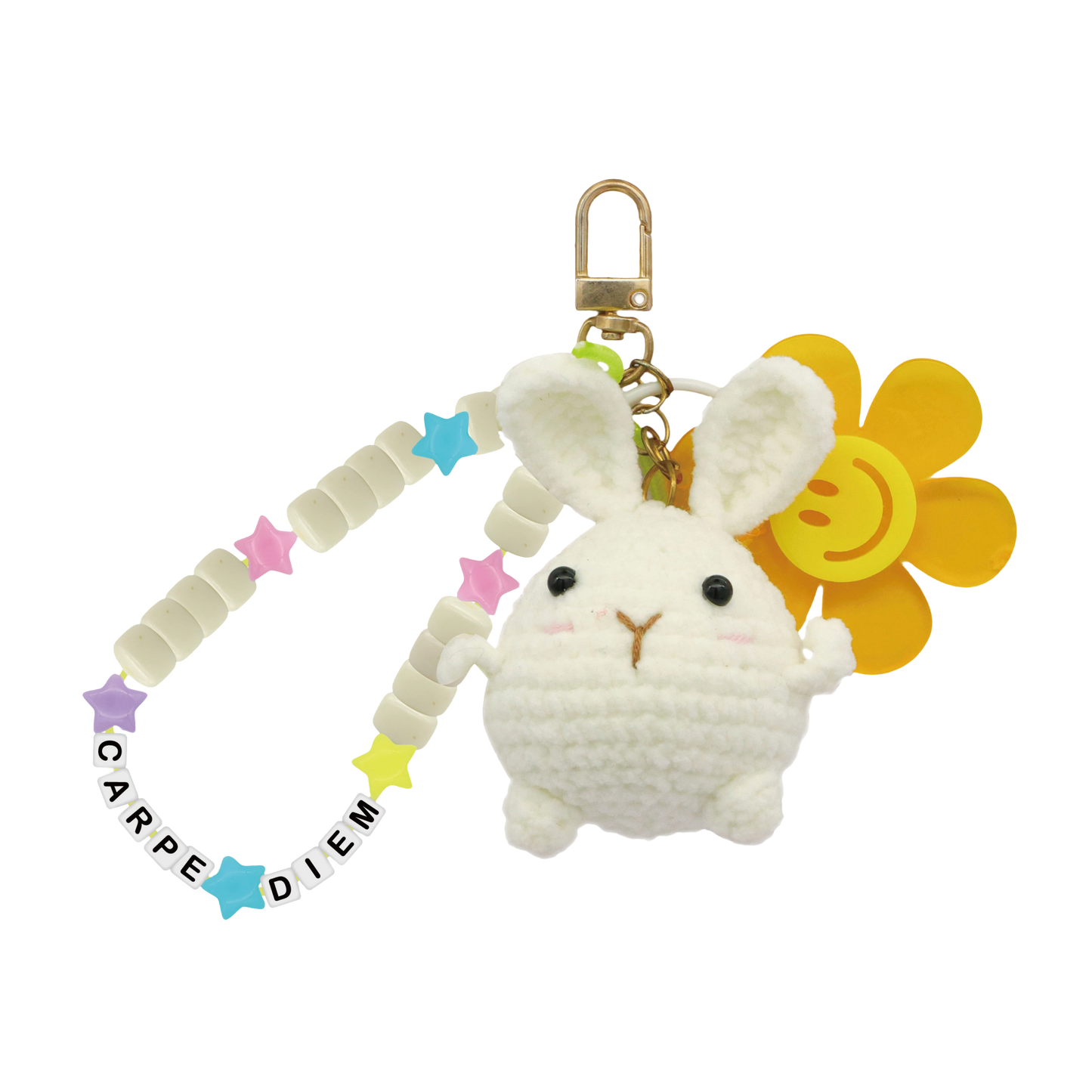 Little Bunny Keychain - DIY Crochet Kit