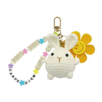 Little Bunny Keychain - DIY Crochet Kit